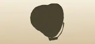 Wooden Bucket silhouette