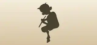 Satyr silhouette