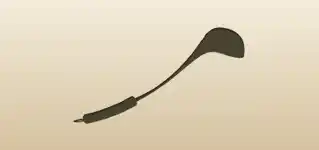 Ladle silhouette