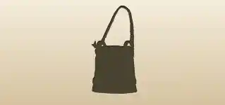 Wooden Bucket silhouette