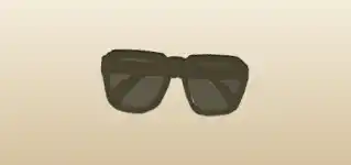 Eyeglasses silhouette