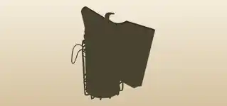 Bee Smoker silhouette