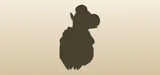 Satyr silhouette