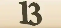 Number 13