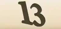 Number 13