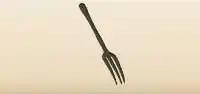 Fork silhouette