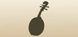 Lute silhouette