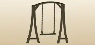 Swing silhouette