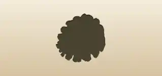 Pinecone silhouette