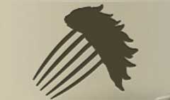 Comb silhouette