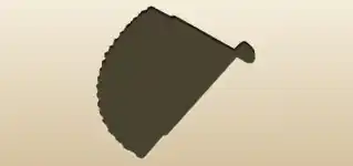 Hand Fan silhouette