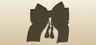 Ribbon Bow silhouette