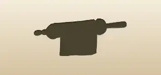 Scroll silhouette