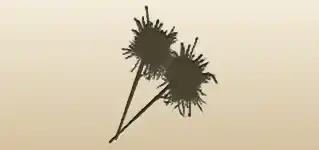 Sparklers silhouette