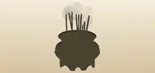 Incense Holder silhouette