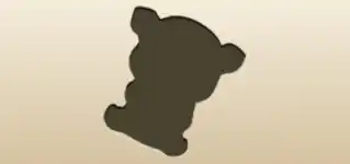 Piggy silhouette