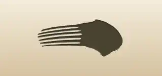 Comb silhouette