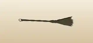 Broom silhouette
