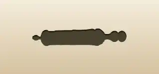 Scroll silhouette