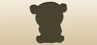 Piggy silhouette
