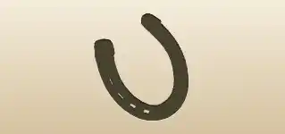 Horseshoe silhouette