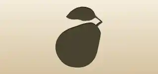 Pear silhouette