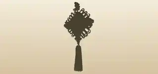 Knot of Happiness silhouette