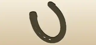 Horseshoe silhouette