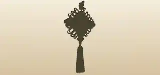 Knot of Happiness silhouette