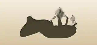 Incense Holder silhouette