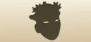 Mask silhouette