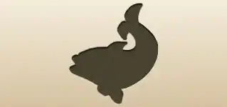 Fish silhouette