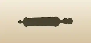 Scroll silhouette