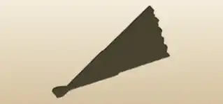 Hand Fan silhouette
