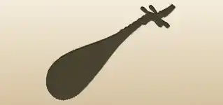 Lute silhouette