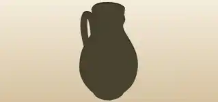 Pitcher silhouette