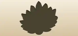 Lotus silhouette
