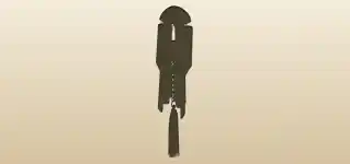 Wind Chimes silhouette