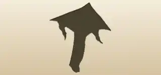 Kite silhouette