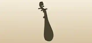 Lute silhouette