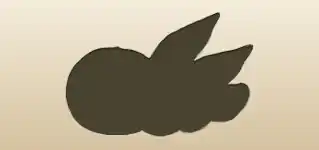 Tangerine silhouette