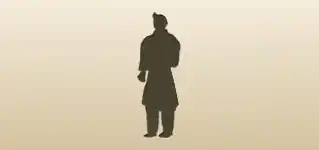 Terracotta Warrior silhouette