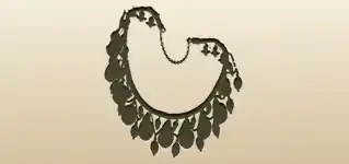 Necklace silhouette