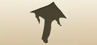 Kite silhouette