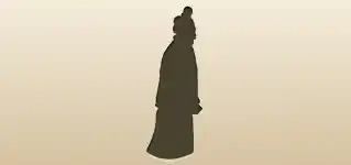Terracotta Warrior silhouette
