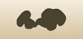 Mushrooms silhouette