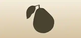 Pear silhouette