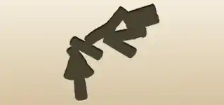 Firecrackers silhouette