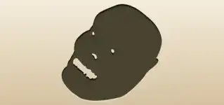 Mask silhouette
