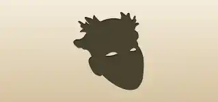Mask silhouette